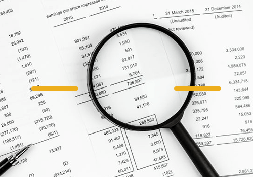 Audit of financial statements